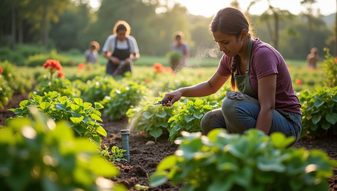Práticas Sustentáveis para Irrigação